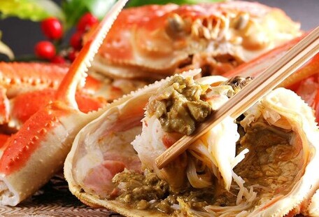 美食家つどう海の京料理 昭恋館 よ志のや 間人ガニ のカニ刺しと北洋産ズワイガニ1杯を使用したカニフルコース 穴吹四季の旅 あなぶきトラベル