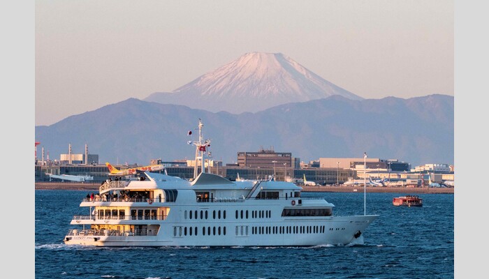 新年一般参賀と東京湾初日の出クルーズ