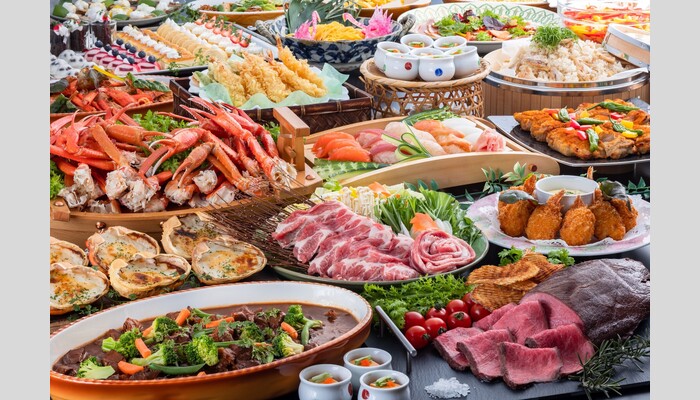 北海道産紅ズワイカニ足食べ放題