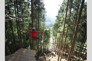 春の大歩危遊覧船と祖谷アドベンチャー
