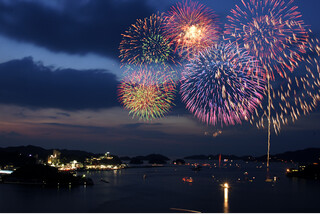 毎年好評!!お部屋から見る花火大会!第70回鳥羽みなとまつりとミキモト真珠島